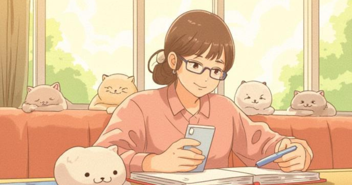 宅建試験対策70日目！ 移動時間もあざらし先生に癒される